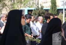 گزارش تصویری مراسم غبار روبی مزار شهدا